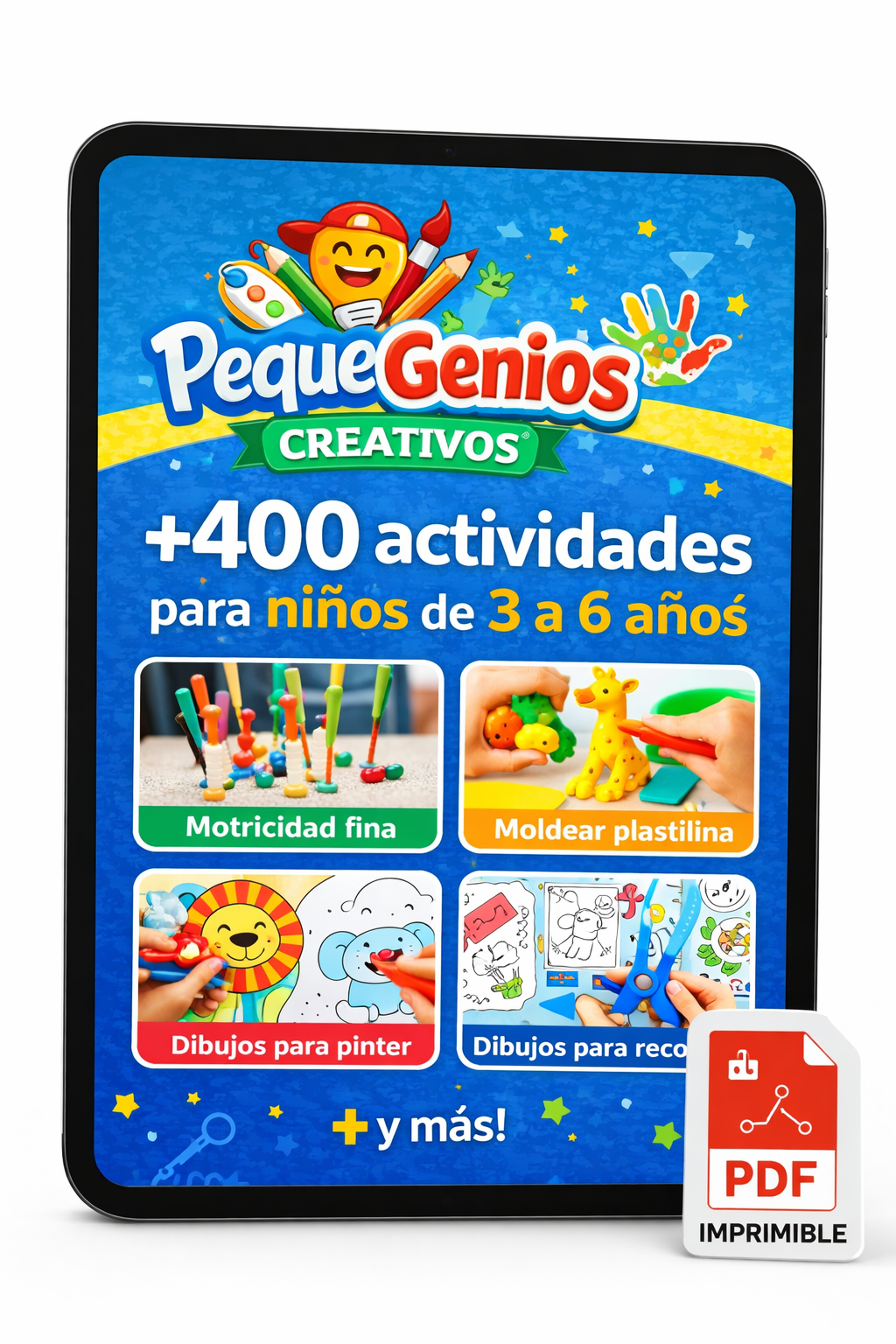 Damos todo por ellos: MEGA PACK PequeGenios creativos (aprendizaje acelerado)